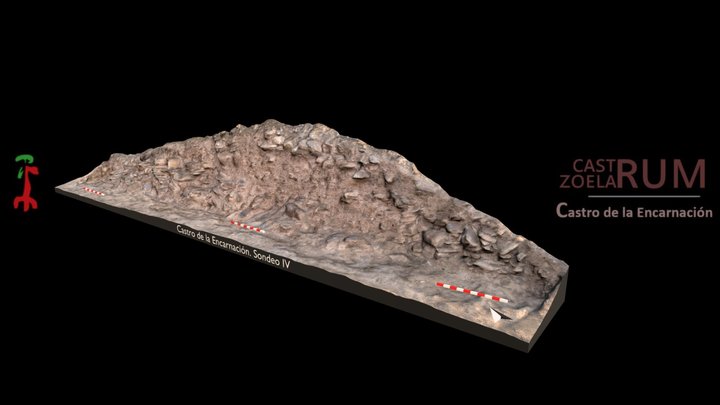 Castro de la Encarnación, Sondeo 4 3D Model