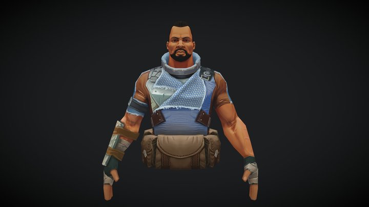 Soldier 3D Model