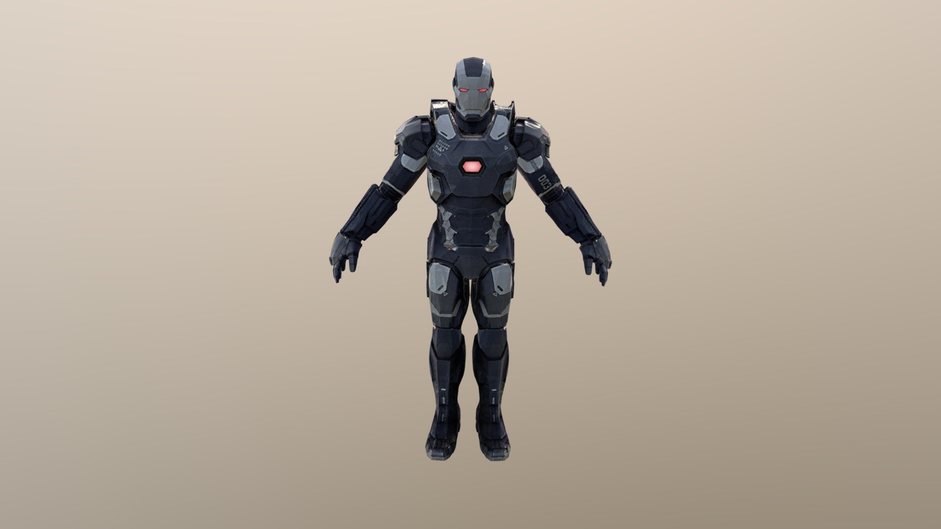 War Machine CACW Download Free 3D model by hwk10037 [7c70aab