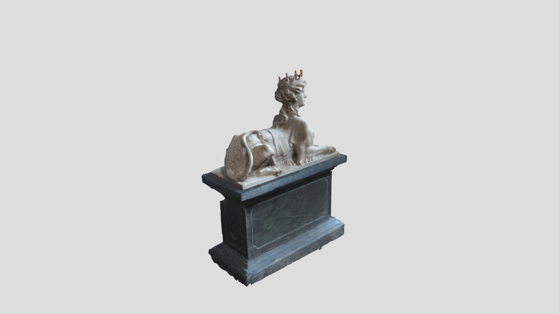 Statue 1 - Simplified - 3D model by mtarek2 [7c71051] - Sketchfab