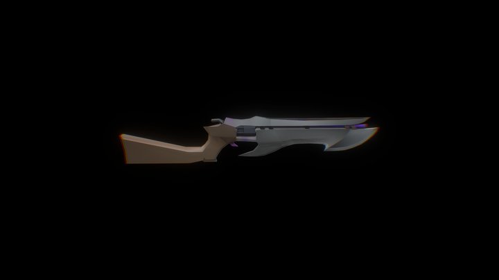 Gunblade edited 3D Model
