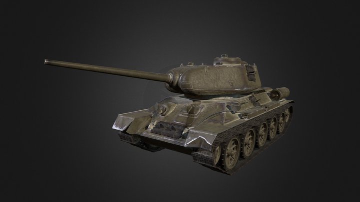 Tank T-34 3D Model