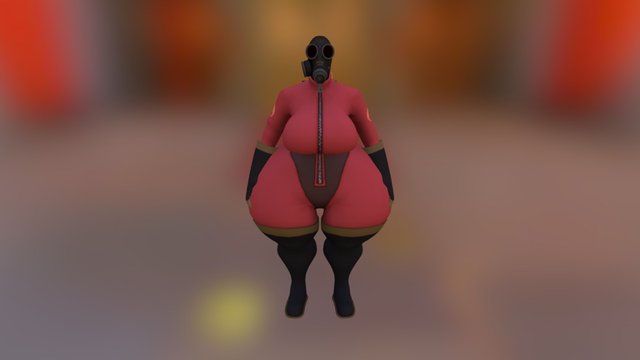 Heavy Bottom Pyro SFM 3D Model