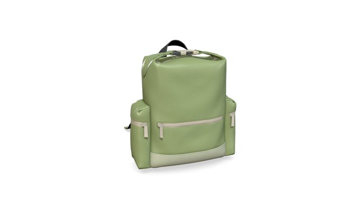 TopClip Backpack 2K UDIM*4 3D Model