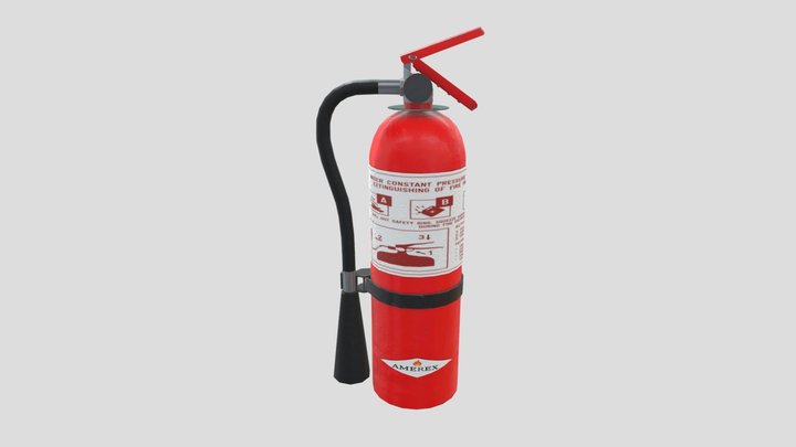 Fire extinguisher 3D Model