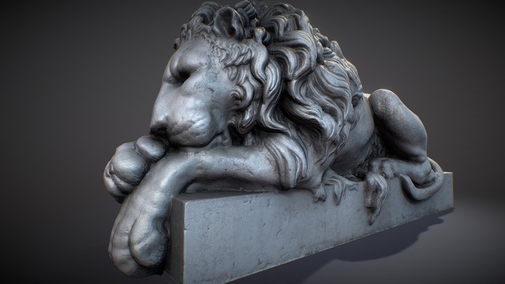 Lion Verona 3D Model