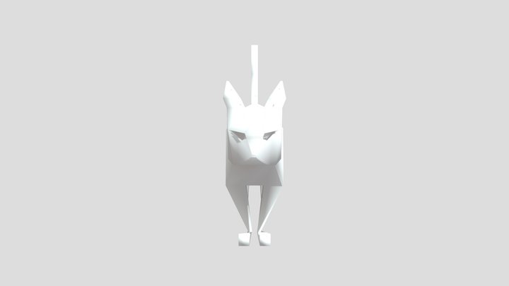 Minimal Cat - Essence de Chat 3D Model