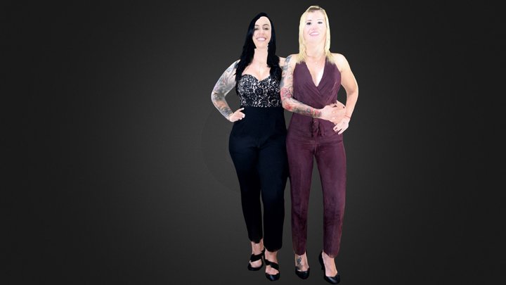 Canizares Couple 3D Model
