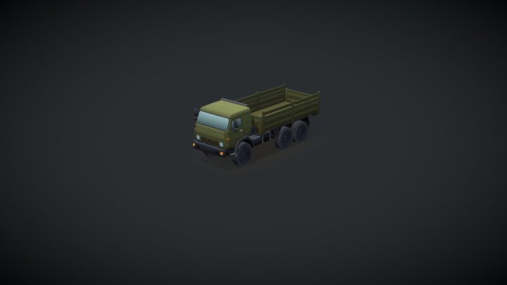 kamaz 3D Model