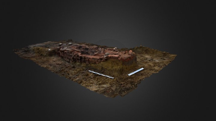 Brick Clamp Kiln (Feature 1) 3D Model