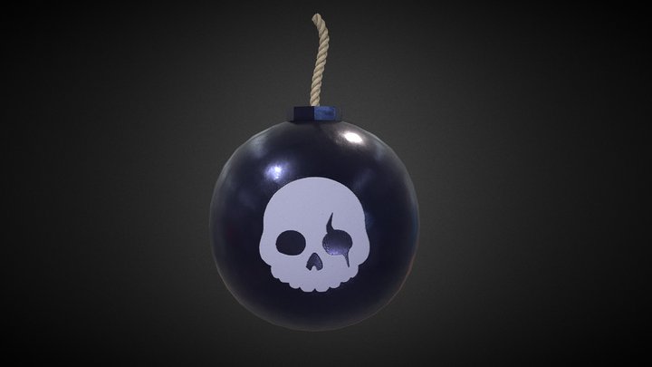 Bomb Ball (support me by buying it) 3D Model