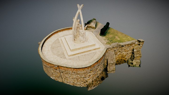 Szent István megkoronázása, Esztergom, Hungary 3D Model