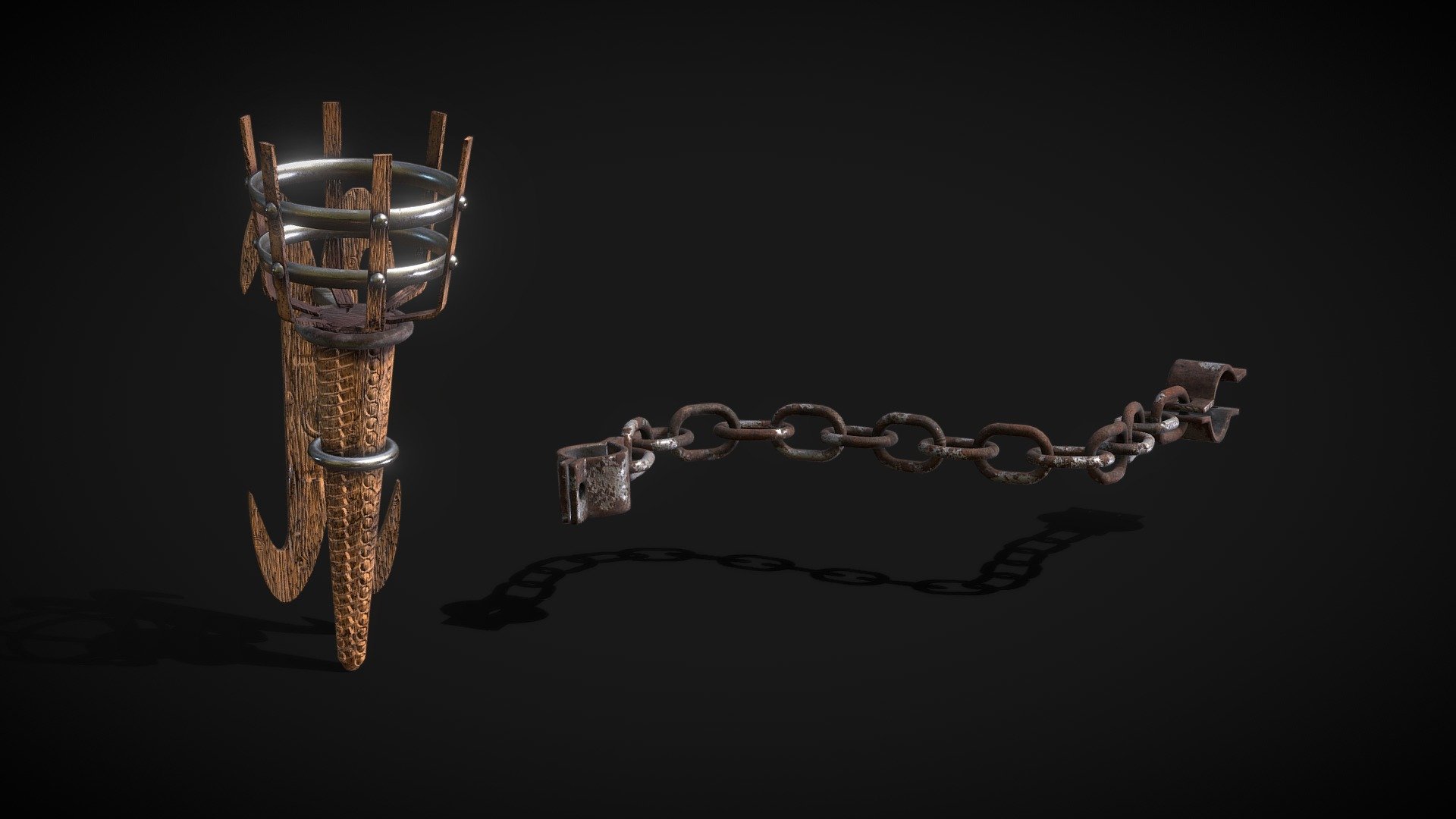 Torch and Handcuffs