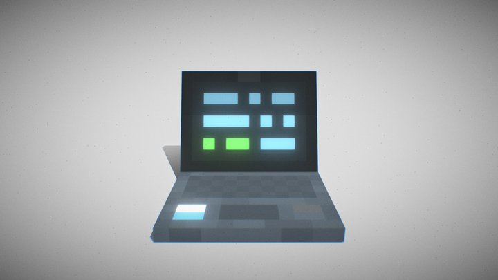 Laptop (Ноутбук) 3D Model