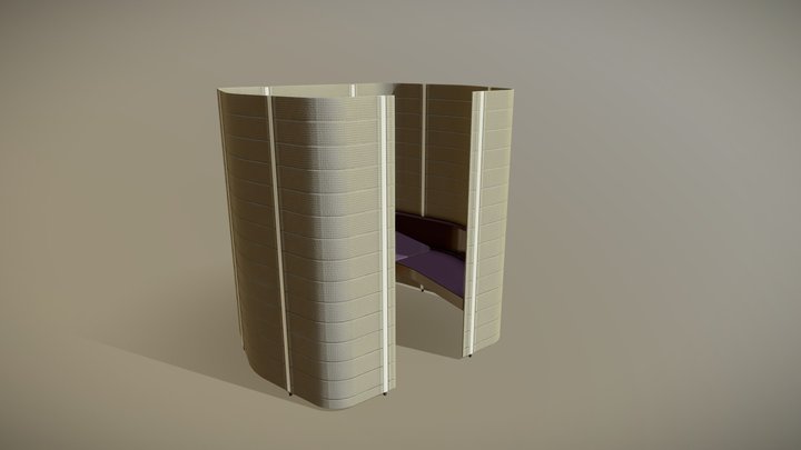 Office Meeting Pod 3D Model