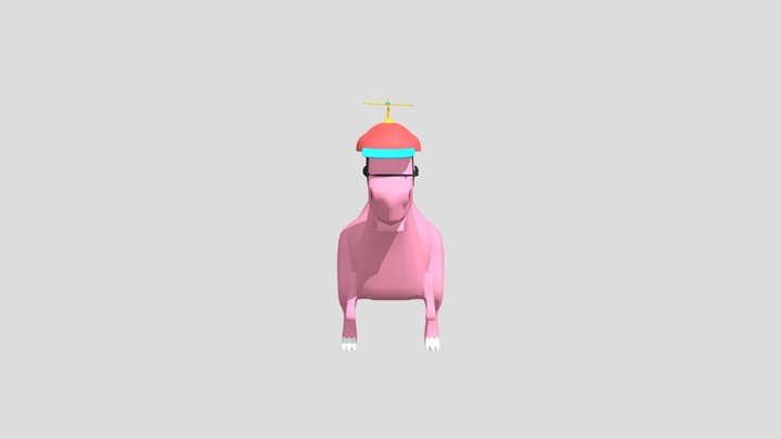 dinowithglasses 3D Model