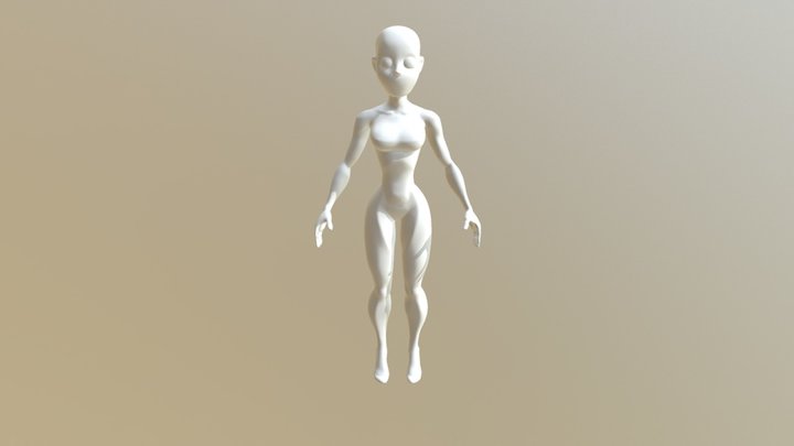 Kate Decimated3 3D Model