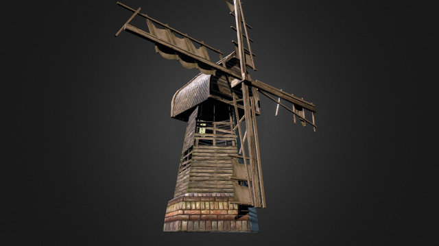 Windmill 3D Model