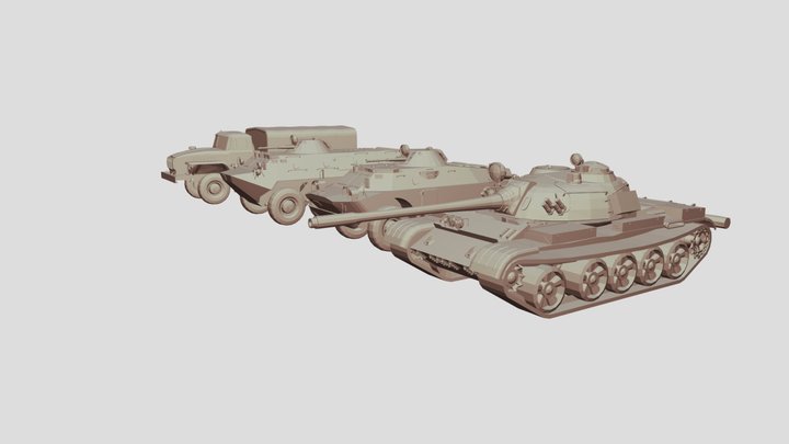 WIP_Vehicle_Pack1_CCCP_Basic 3D Model