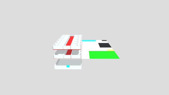 Ungdomsbolig 3D Model