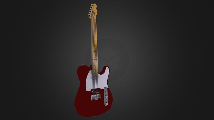 Prop_Guitar 3D Model