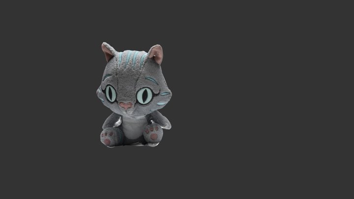 Cheshire cat 3D Model