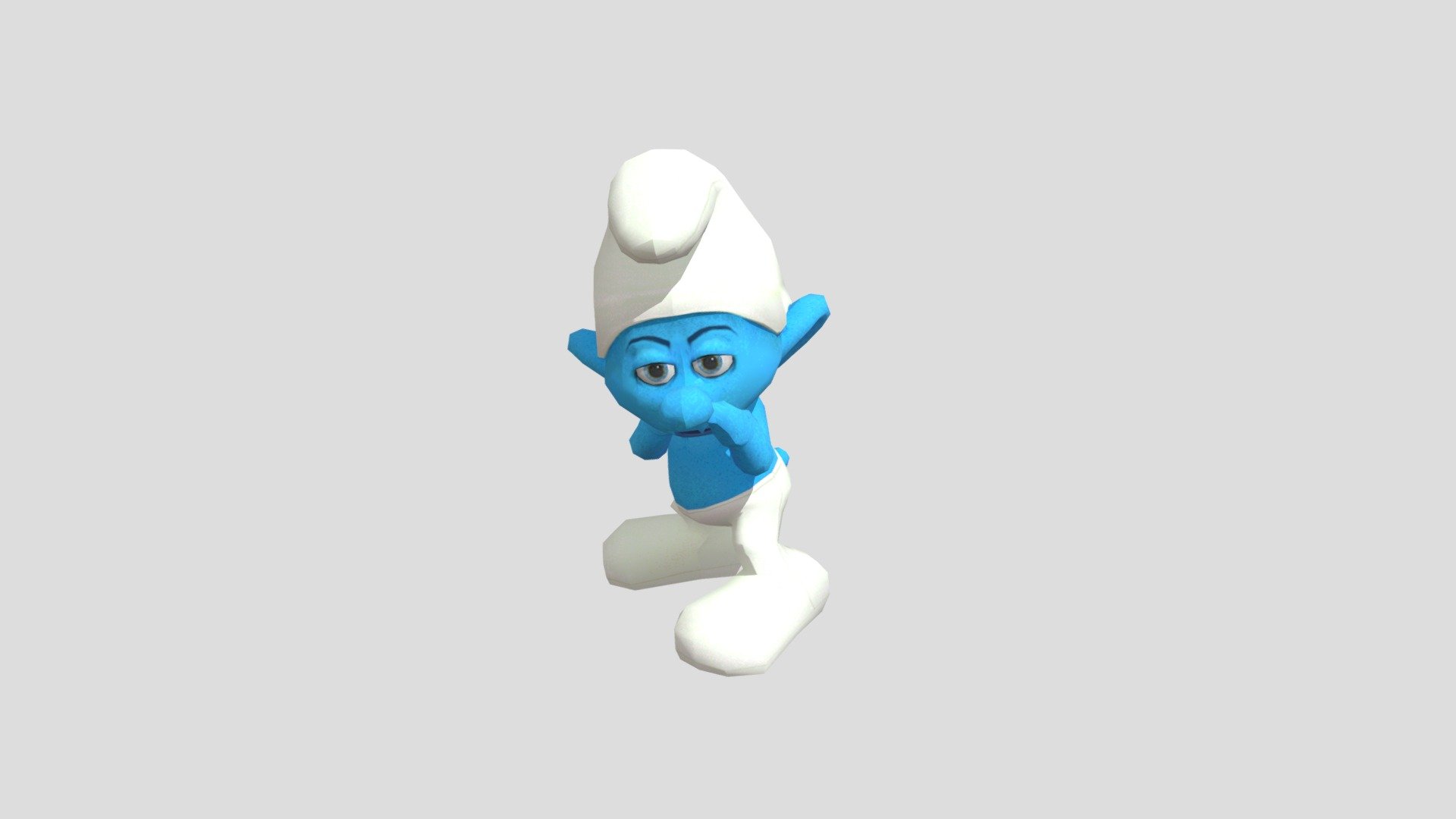 Grouchy Smurf Jab Cross