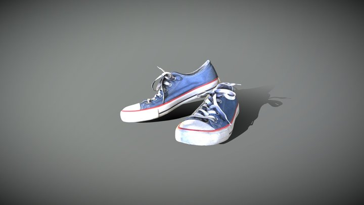 Chucks Jeans - Photogrammetry 3D Model