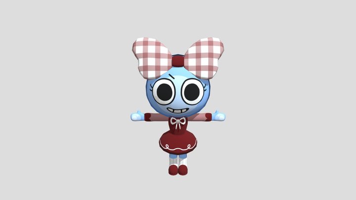 Picnic Outing Poppy - Dandys world 3D Model