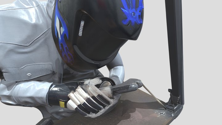 Welding Stick 3D Model