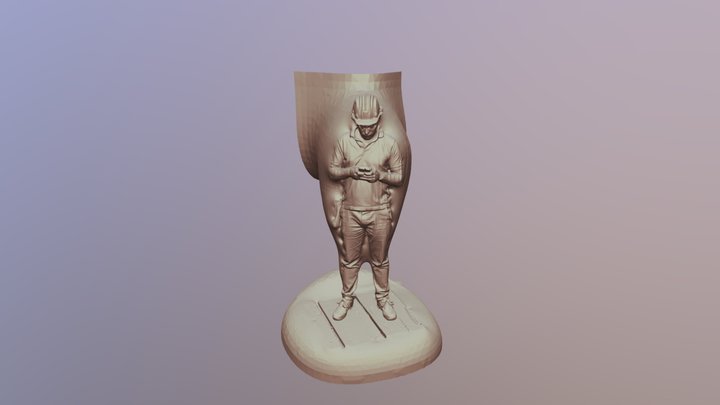 Laser Scanned Man 3D Model