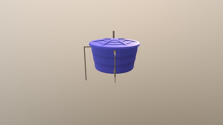 Detalhe Caixa D'agua 3D Model