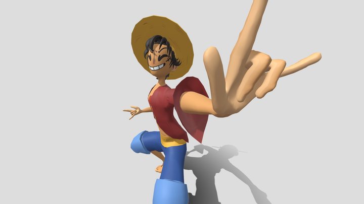 luffypose2 3D Model