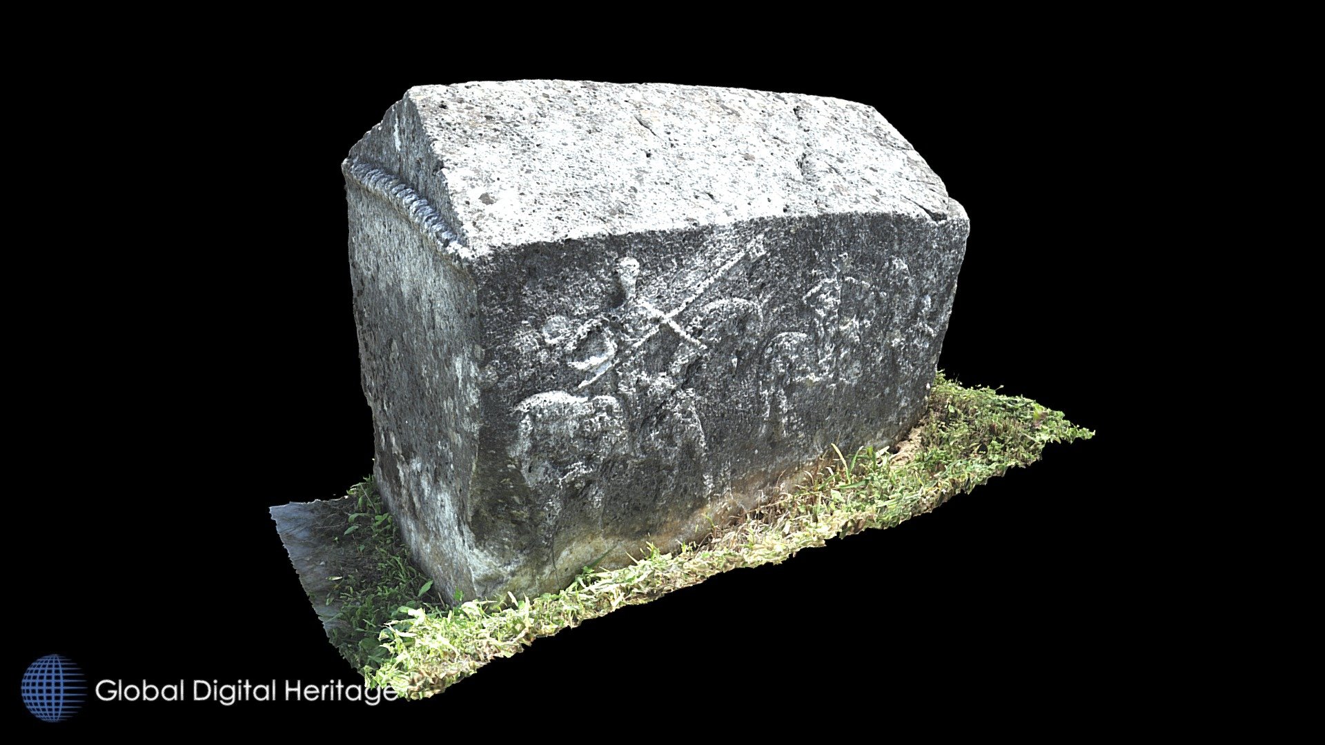 Stećak - medieval Bosnian tombstone from Hadžići