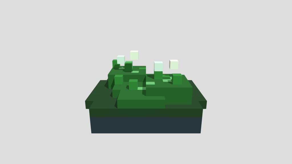 Luminous Moss - Voxel 32x32 (Animated)