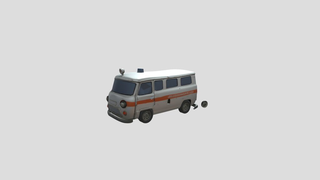 Ambulance from Masha and the Bear