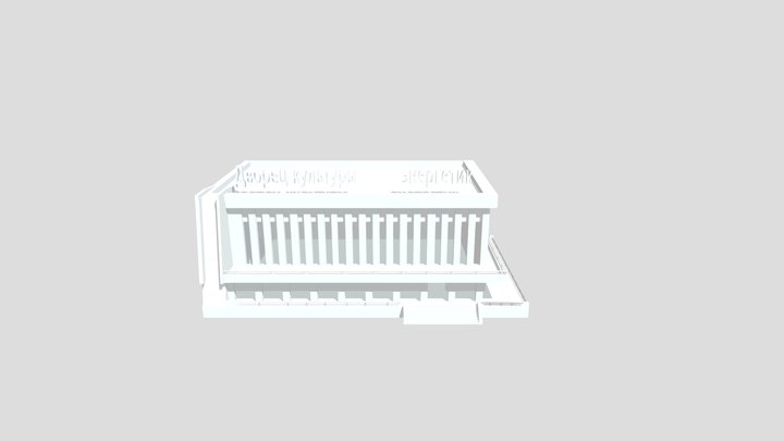 Palace of Culture Energetik v2 3D Model