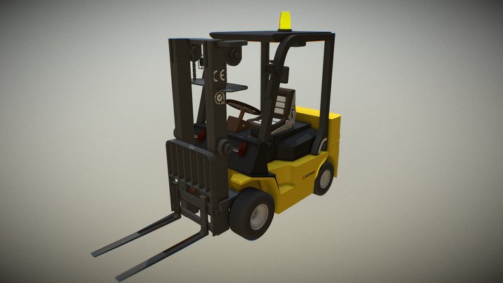 forklift 3D Model