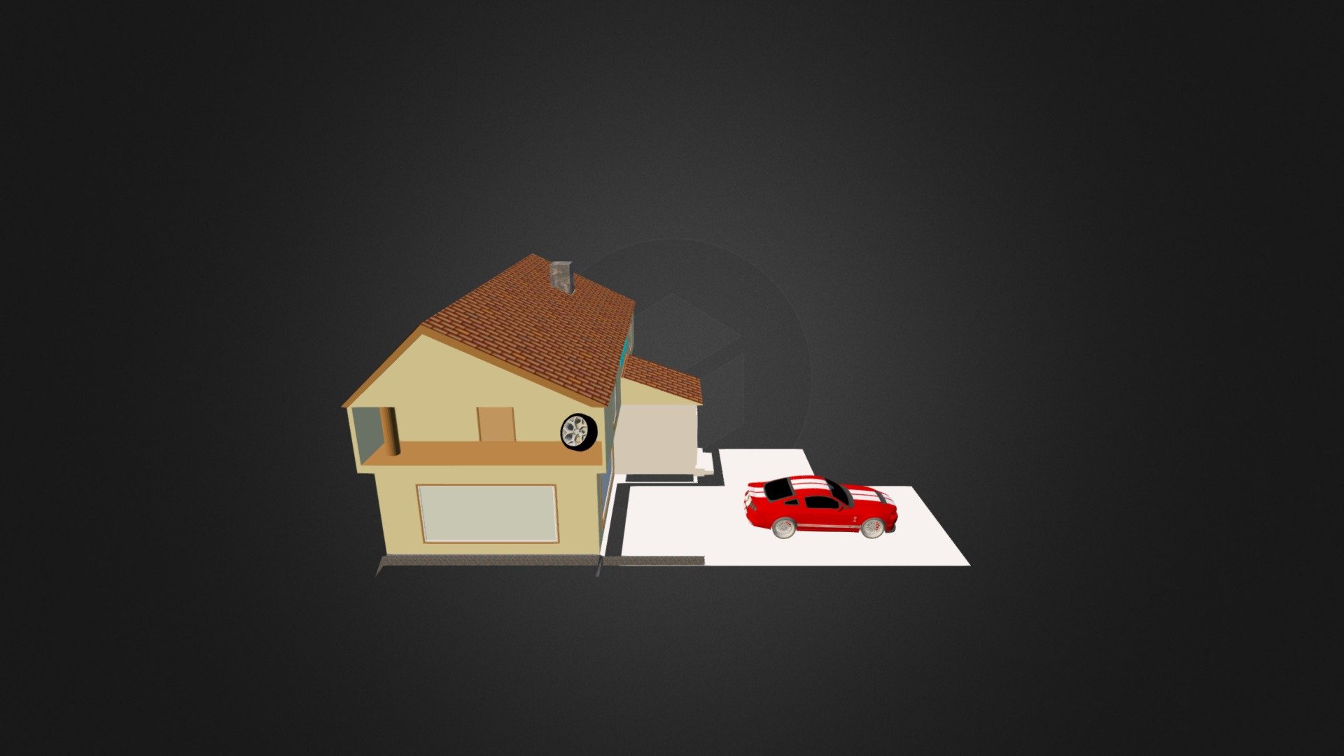 Multimeedia - 7. praktikum - 3D kujutis — Sketchfab embed 3D viewer