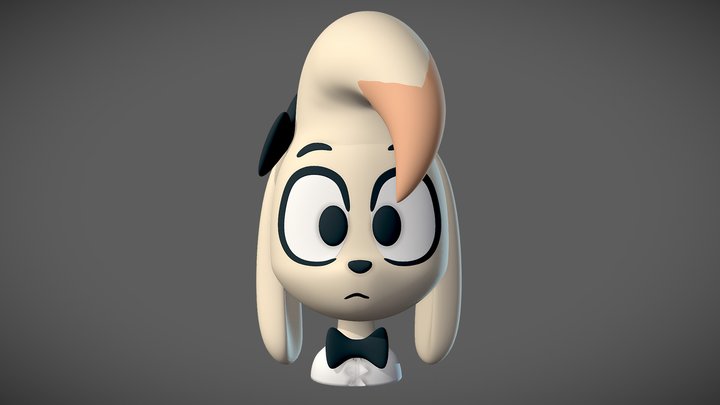 sophie (Two Paws One Hand FanArt) 3D Model