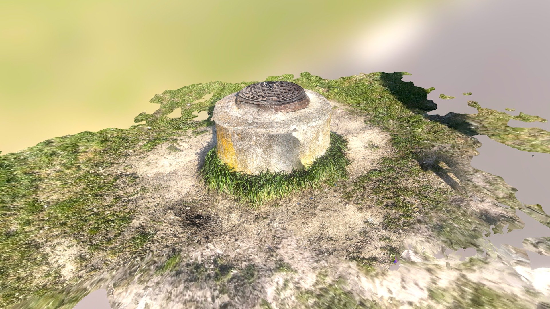 Well in the woods — Sketchfab embed 3D viewer