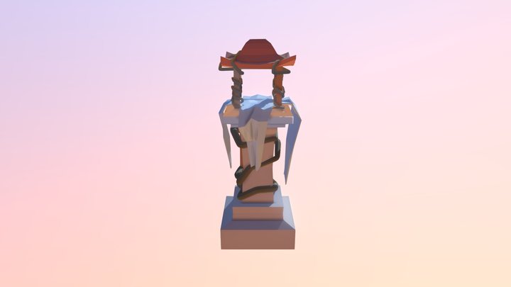 Shrine 3D Model