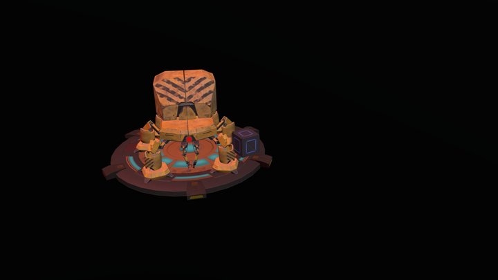 SPIDERBOT 3D Model