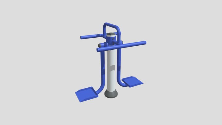 Surf Board - Outdoor Gym 3D Model