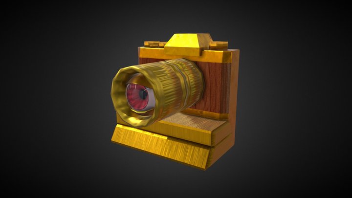 TP3_Peeping Camera 3D Model