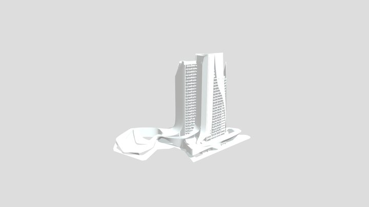 中華科技大學畢業設計建築系A2組 3D Model