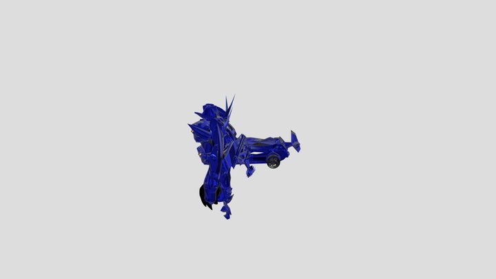 Bluestreak Transformers Bayverse 3D Model