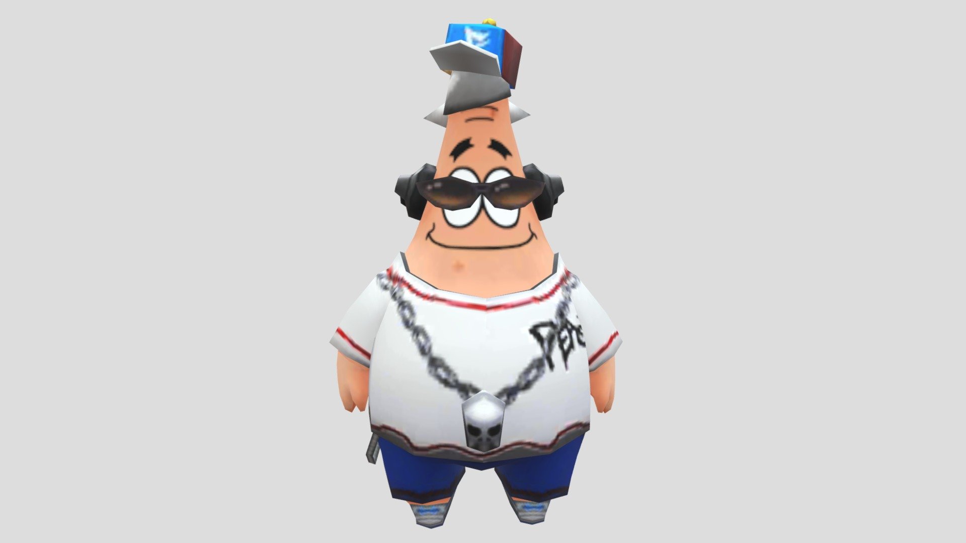 SB GameStation - Patrick (Rapper) - Download Free 3D model by SMF ...