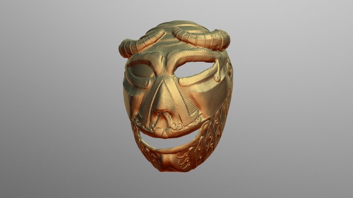 day 2 Mask 3D Model