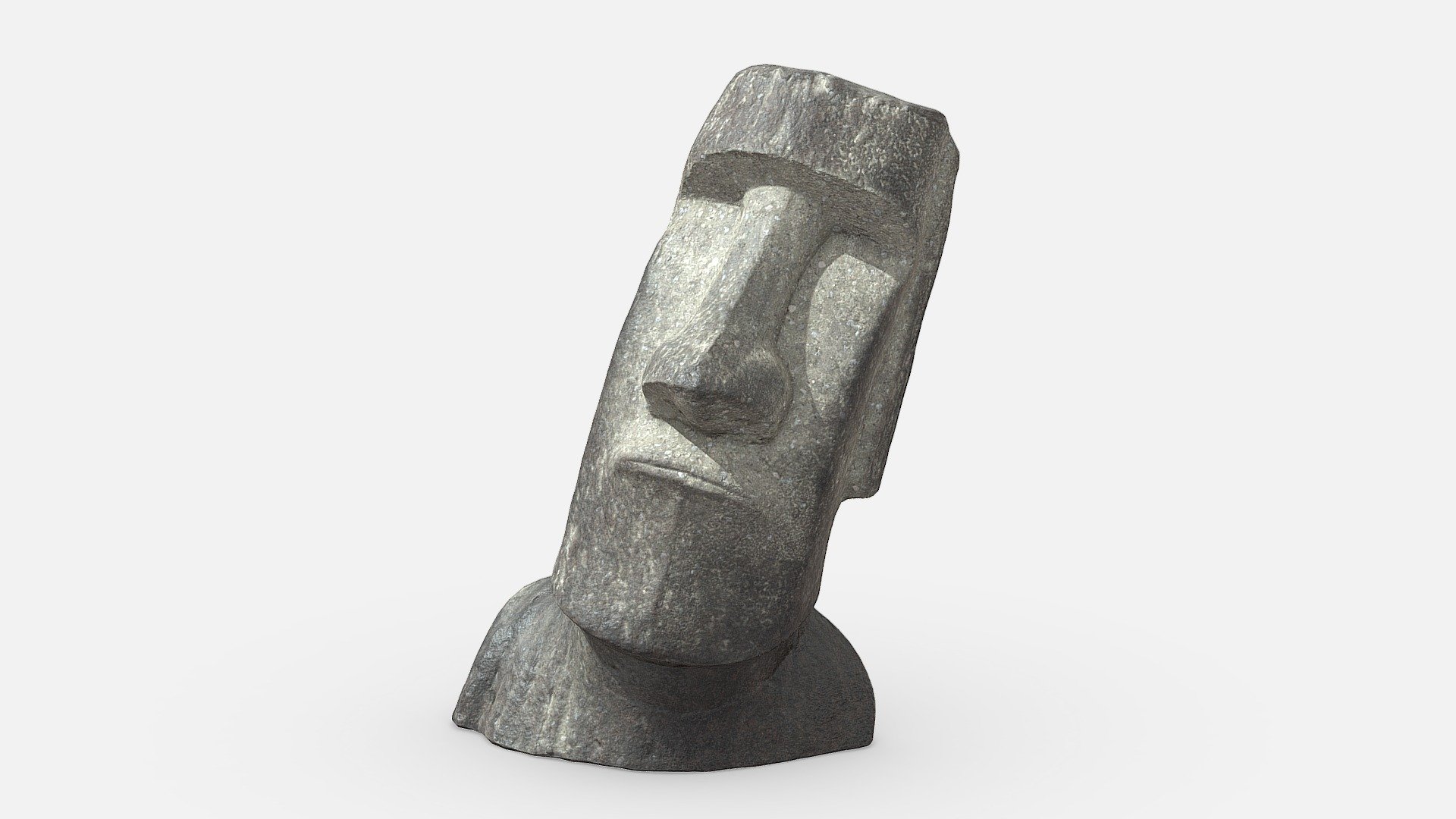 Moai / Sculpture / 3D model - Buy Royalty Free 3D model by ...